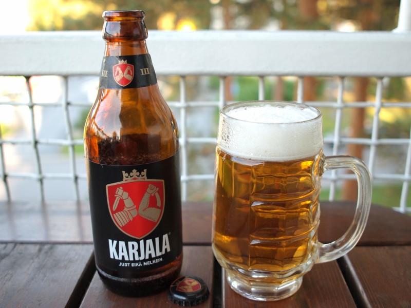 A finn sör címkéje: egyértelmű és jól olvasható